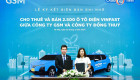 Lado Taxi ký thỏa thuận mua và cho thuê 2.500 ô tô điện VinFast từ GSM