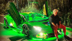 Tay chơi Lamborghini “dị” nhất thế giới: Phủ pha lê, kim cương kín dàn xe