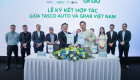 Tasco Auto và Grab Việt Nam ký kết hợp tác thúc đẩy chuyển đổi xanh và tăng cường hỗ trợ cho đối tác tài xế