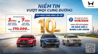 Honda Việt Nam triển khai chương trình bảo hành ô tô lên tới 10 năm
