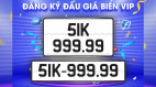 Đấu giá biển số xe trong năm 2025 thu về khoảng 5.200 tỷ đồng
