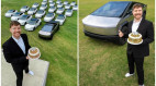 Youtuber MrBeast chơi lớn tặng 26 xe Tesla cho người hâm mộ