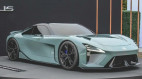 Lexus Sports Concept trình làng: LFA hồi sinh trong diện mạo siêu xe mới