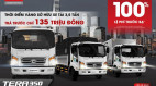 Tháng cuối hưởng ưu đãi trước bạ - thời điểm vàng sở hữu hai mẫu xe tải nhẹ Teraco 3,5 tấn