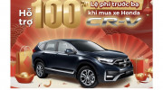 Nhận ngay ưu đãi 100% lệ phí trước bạ khi mua Honda CR-V