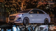 Chủ xe Kia Soluto “chịu chơi” nhất Việt Nam: Độ body kit hầm hố cùng trần xe bầu trời sao