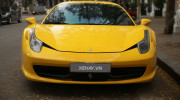 Hà Nội: Siêu ngựa Ferrari 458 Italia Yellow Rose 