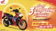 Hỗ trợ phí đăng kí xe Winner X và chương trình khuyến mại “Ưu đãi bứt phá – Vui lái thả ga”