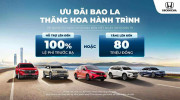 Honda Việt Nam ưu đãi lên đến gần 100 triệu đồng trong tháng 11/2025