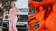 Mercedes-AMG G63 nội thất Hermes của Hotgirl 9x Bến Tre mang biển số siêu đẹp