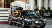 Bắt gặp Genesis G90 Limousine 2023 “độc nhất” Việt Nam
