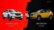 Kia Seltos và Peugeot 2008 bản tiêu chuẩn: 