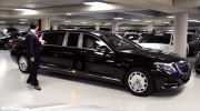 Cận cảnh Mercedes-Maybach S600 Pullman Guard 2019 có khả năng bảo vệ tối tân