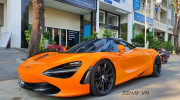 Siêu phẩm McLaren 720S của Cường “Đô-la” lại khoe dáng dưới ánh nắng Sài Gòn