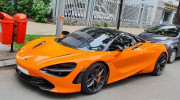 Sài Gòn: McLaren 720S Spider màu cam thứ 2 tại Việt Nam sở hữu cánh gió carbon trần 