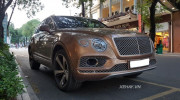 Bất ngờ chạm mặt Bentley Bentayga First Edition trên phố Sài Gòn