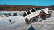 Cận cảnh màn off-road hiếm hoi của Mercedes-AMG G63