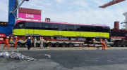 Đoàn tàu thứ hai tuyến metro Nhổn- Ga Hà Nội cập cảng Hải Phòng