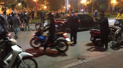 Cận cảnh vây bắt hàng chục đối tượng điều khiển xe máy phân khối lớn rú ga, lạng lách trên đường Võ Chí Công