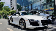 Sài Gòn: Siêu xe Audi R8 V8 độ mâm V10 bất ngờ 