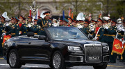 Aurus Senat Convertible: “Rolls-Royce mui trần” của nước Nga xuất hiện tại lễ duyệt binh