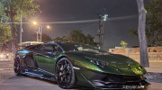 Sài Gòn: Cận cảnh Lamborghini Aventador SVJ xanh rêu của 