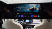 Màn hình trên BMW 7 Series có thể chống say xe