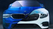 BMW tung ảnh hài hước với Mercedes-Benz và cú đáp trả 