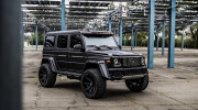 “Đã mắt” với siêu xe địa hình Mercedes-Benz G500 4x4² độ Brabus