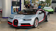 Đại gia Campuchia mang Bugatti Chiron tham dự Gumball 3000