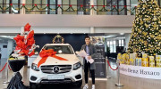 Thủ môn Bùi Tiến Dũng chính thức đón Mercedes-Benz GLC 250