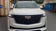 Chiêm ngưỡng Cadillac Escalade ESV 2021 màu trắng đầu tiên về Việt Nam