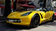 Cận cảnh từng chi tiết siêu xe Chevrolet Corvette Z06 mui trần đầu tiên của Việt Nam tại Sài Thành