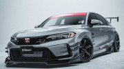 Honda Civic Type R 2023 siêu dữ dằn với bodykit thân rộng