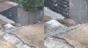 Hà Nội: Chủ nhà “trồng” đinh lên vỉa hè để làm “dải phân cách”