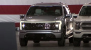Ford F-150 Lightning bất ngờ lộ diện trong bài phát biểu của Tổng thống Joe Biden