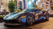 Sài Gòn: Ferrari 488 GTB đeo mâm Brixton Forged PF10 trong bộ “áo” mới cực cháy