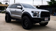 Chi tiết cặp đôi Ford Ranger và Everest độ phong cách F-150 Raptor của Thái Lan