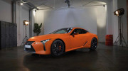 Lexus ra mắt màu sơn cam Space Orange rực rỡ cho dòng LC hiện tại