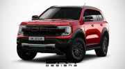 Hé lộ thiết kế của Ford Everest Raptor