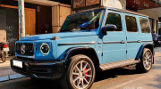 Chiêm ngưỡng Mercedes-AMG G63 với màu sơn độc nhất tại Việt Nam khoe sắc dưới nắng Sài Gòn