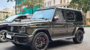 Chạm mặt Mercedes-AMG G63 độ Brabus hàng khủng: Chỉ riêng nước sơn đã có giá bằng 3 chiếc SH