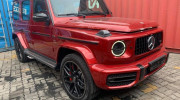 Mercedes-AMG G63 2021 mới về Việt Nam có màu sơn đỏ cực hiếm, đến cabin cũng chìm trong sắc đỏ