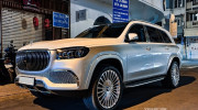 Sài Gòn: Cận cảnh chiếc Mercedes-Maybach GLS 600 màu trắng bạc lạ mắt