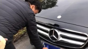 Dán băng dính che biển kiểm soát, tài xế xe Mercedes-Benz bị phạt 1 triệu VNĐ