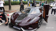 Hà Nội: Cận cảnh siêu phẩm Koenigsegg Regera trị giá hàng trăm tỷ đồng của đại gia Hoàng Kim Khánh