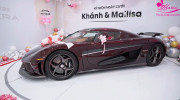 [VIDEO] Hoàng Kim Khánh khoe video vợ tặng Koenigsegg Regera nhân kỷ niệm ngày cưới