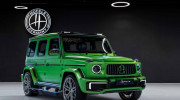 Mercedes-Benz G-Class Evolution từ HOLEFE nổi bật với ngoạt thất màu xanh lá độc đáo