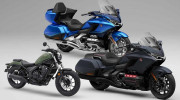 Honda CMX500 Rebel, CMX1100 Rebel và Gold Wing nhận được bản cập nhật màu sơn mới