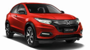 Honda HR-V RS sở hữu cabin phủ đen huyền bí thay vì tông màu trắng ngà nhã nhặn